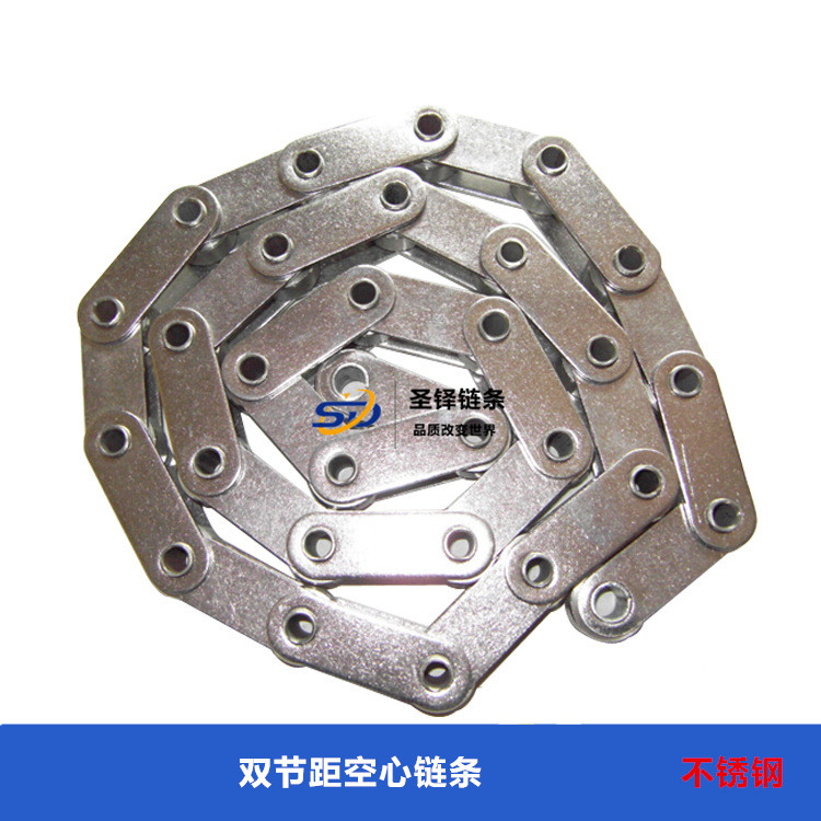 雙節距<font color='red'><font color='red'>空心</font>鏈</font>條不銹鋼