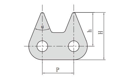 06BSS-2STC_<font color='red'><font color='red'>不銹鋼</font><font color='red'>尖齒</font>鏈</font>