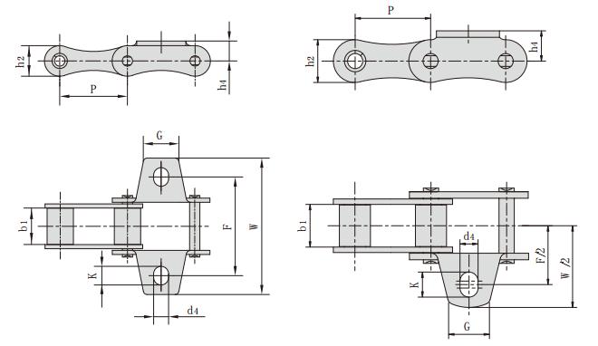 <font color='red'>S62F1</font>2K1_S型鋼制農機鏈附件